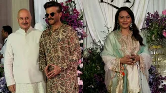 Sooraj Barjatya hosts star-studded reception for daughter Eesha: WATCH who all attended