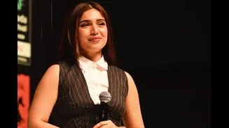 Bhumi Pednekar Felicitated At Kala Ghoda Arts Festival Inauguration In Mumbai