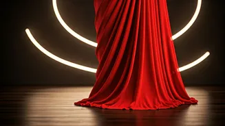 Kriti Sanon's Red Saree: A Masterclass in Modern Elegance