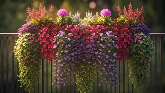 Trailing Plants Are Giving Summer Balconies Serious Drama