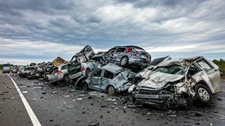 Massive Pile-Up: I-196 Hudsonville Accident