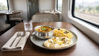 Railways to upgrade train meal quality