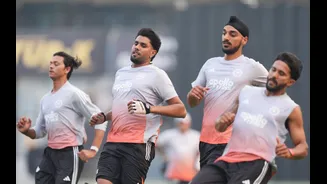 [In pictures] IND vs NZ 2026: Gill, Kohli, Rahul train in Vadodara ahead of first ODI, Rohit Sharma misses out