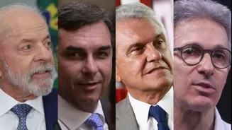 Big Data: Lula supera Flávio Bolsonaro e empata com Caiado e Zema no 2º turno
