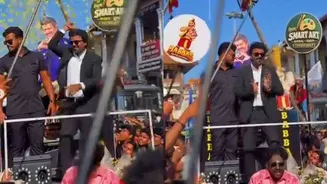 TN CM Thalapathy Vijay Dancing At Udupi Festival? Oh Wait, That’s His Look-Alike, Internet Is Baffled | WATCH