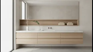 Create A Calmer Bathroom With Textiles, Fragrance And Practical Storage