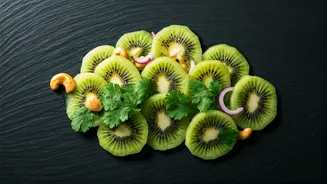 Why Mumbai Chefs Master The Savory Kiwi Salad