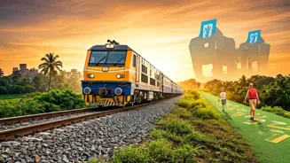 India Trip: Trains and Fitness Combine!