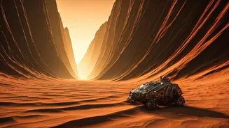 Mars Has Ice, Canyons, and Space Secrets.