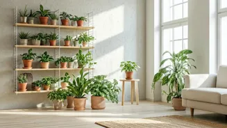 Small Space Styling: Green & Light Living