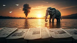 India Focuses on Global and Local News