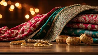 Ethnic Styles Get a Festive, Modern Glam Look