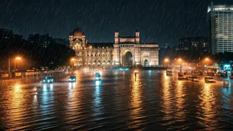 Mumbai Hit by Heavy Monsoon Rains, Traffic Snarls