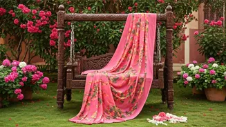 Janhvi Kapoor's Floral Saree Is A Must-Have