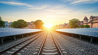 Indian Railways Powers Up with Trackside Solar.