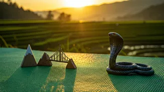 Yoga can strengthen your back and shoulders.