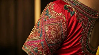Deepika's Trendy Blouse Designs For Navratri