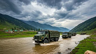 Army Rescues After Kathua Cloudburst