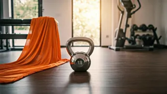 Ananya Panday Takes Kettlebell Fitness Test