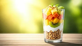 Make a Delicious Tropical Fruit Parfait