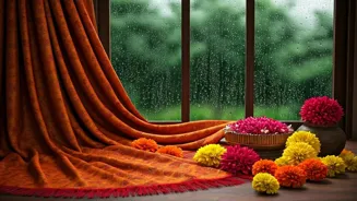 Bollywood Celebrates Monsoon with Floral Style