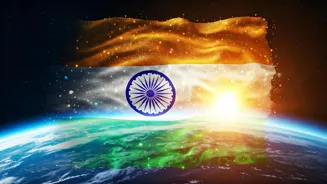 Astronaut Shukla Sees India Shining from Space
