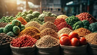 India's Wholesale Prices Fall on Cheaper Food