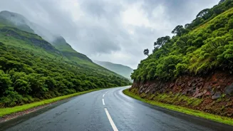 Tamhini Ghat Road Is A Rainy Maharashtra Gem