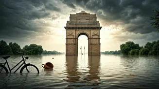 Delhi Floods Worsen Due To Heavy Monsoon Rain