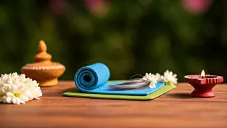 Yoga and Natural Care Reduce Hair Stress!