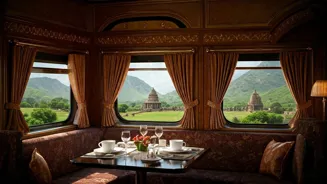 India's Luxury Trains Offer Fashionable Travel