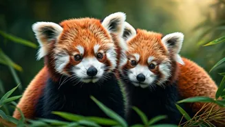 Red Panda Cubs Born at Himalayan Zoo After 7 Years
