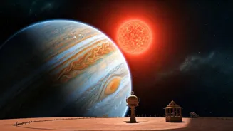 Exoplanet Discovery: Huge Planet Orbits Small Star