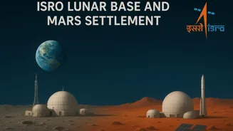 India Plans Moon Base and Mars Colony by 2047