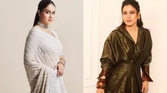 Genelia Admires Birthday Twin Kajol