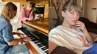 'The life of a Showgirl': Taylor drops UNSEEN pics