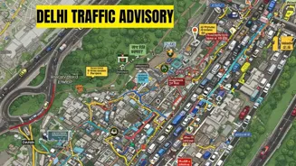 Avoid These Delhi Roads Due to Protest Today