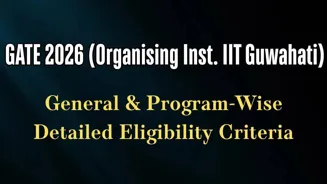 GATE 2026: Who Is Eligible to Apply?