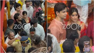 Janhvi Kapoor and Sidharth Mobbed at Temple