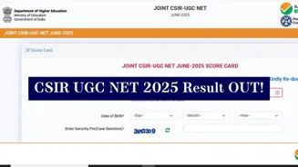 CSIR NET Result 2025 is Now Announced