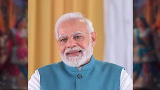 PM Modi shares a musical greeting for Navratri