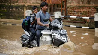 Mumbai Schools Shut Due To Red Alert