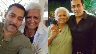 Bina Kak Blesses Salman Khan on Raksha Bandhan
