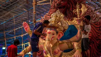Mumbai's Iconic Ganpati Pandals in 2025