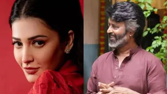 Shruti Haasan Hails Rajini Film as Milestone