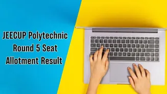 JEECUP Round 5 Seat Allotment Result Out Today
