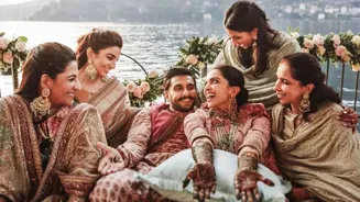 Ranveer's Mehendi Had Sweet Meaning!