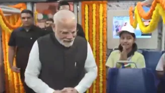 Modi Flags Off Vande Bharat Trains, Metro Line