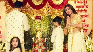 Shilpa Shetty Misses Ganesh Chaturthi at Home