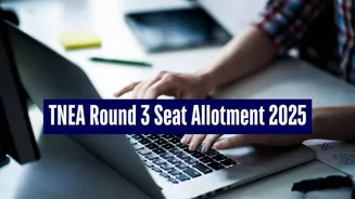 TNEA 2025 Round 3 Seat Allotment Released